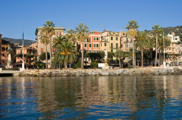 Santa Margherita Ligure, promenade — Stock Photo, Image