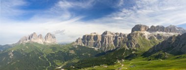 Dolomites panorama clipart