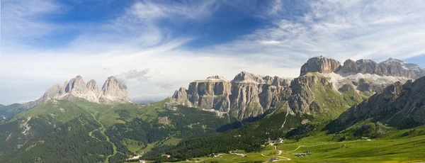 Panoramy Dolomitów — Zdjęcie stockowe