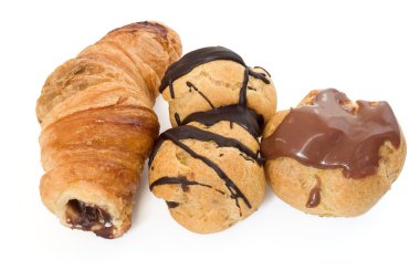 Three pastries clipart