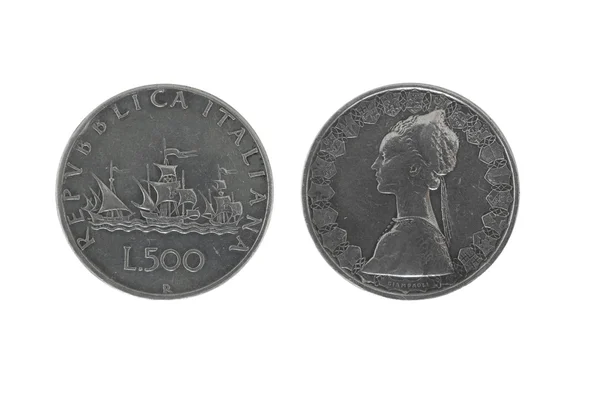 stock image Caravels silver coins