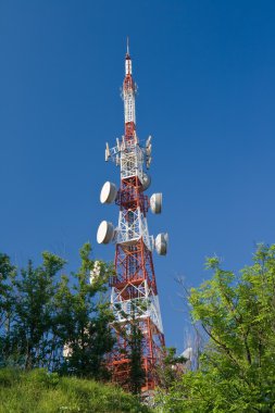 Telecommunication tower clipart