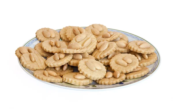 Almond homemade pastries — Stock Photo, Image