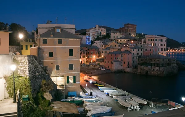 stock image Genoca Boccadasse at evening