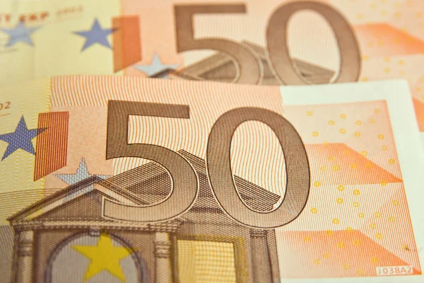 Cincuenta euros — Foto de Stock
