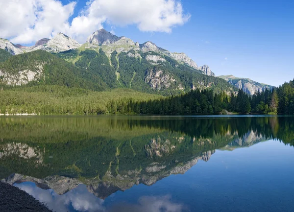 Lago di Tovel, panorama — Foto Stock