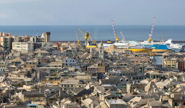 Genova, de oude stad — Stockfoto