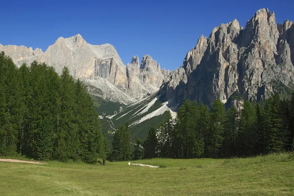 Rosengarten berg, Italiaanse Dolomieten — Stockfoto