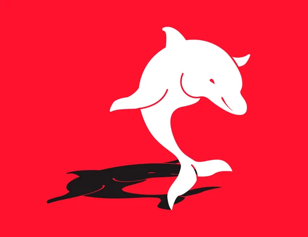 Delfin — Wektor stockowy