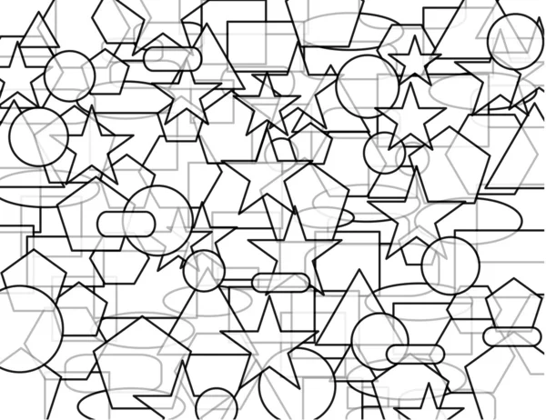 Mondo geometrico — Foto Stock