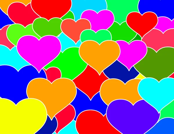 Hearts pattern — Stock Photo, Image