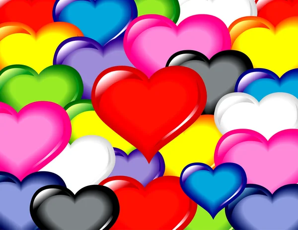 Hearts pattern — Stock Photo, Image