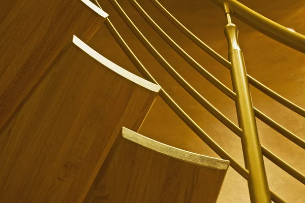 Escadaria em casa de luxo — Fotografia de Stock