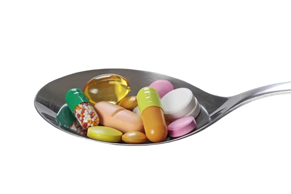 Pills macro — Stock Photo, Image