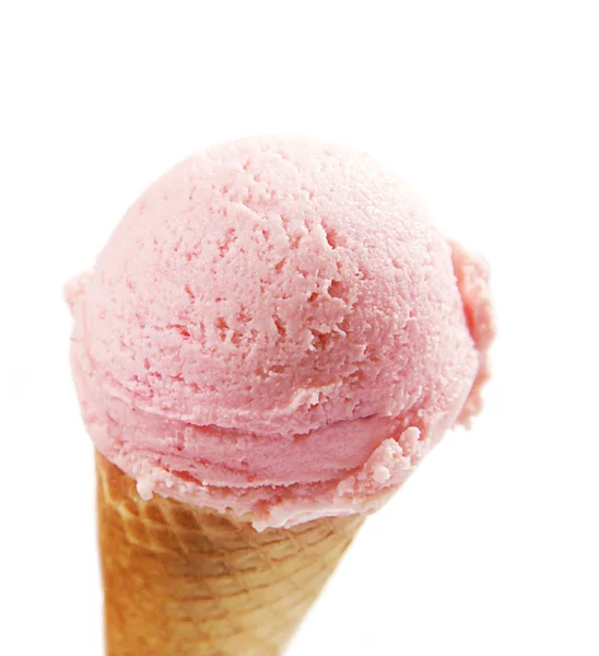 핑크 아이스크림 — 스톡 사진