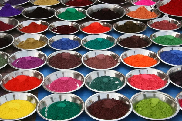 Indiska färger Stockfoto