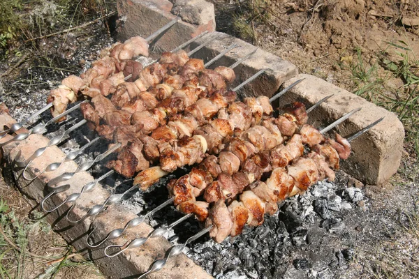 Barbecue cooking — Stock Photo, Image