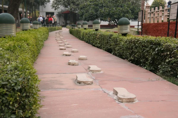 stock image Mahatma Gandhi memorial in Delhi