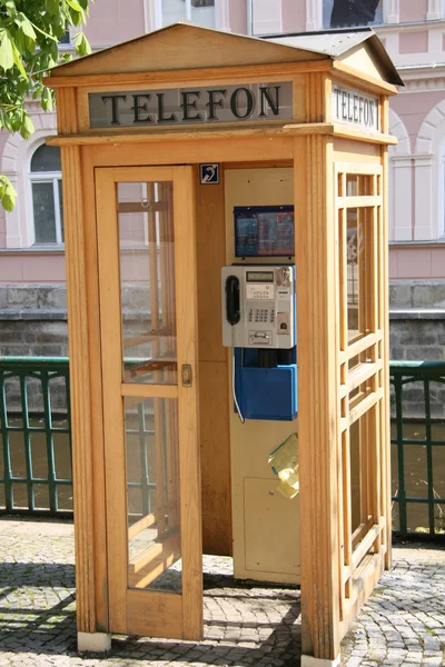 Caixa telefónica pública — Fotografia de Stock