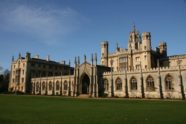 St John college, Cambridge Royaltyfria Stockbilder