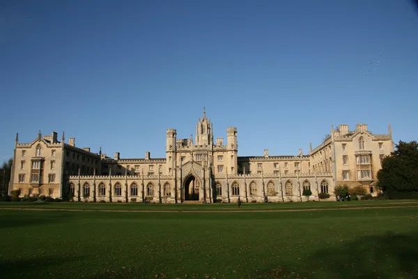 剑桥大学圣约翰学院 免版税图库照片