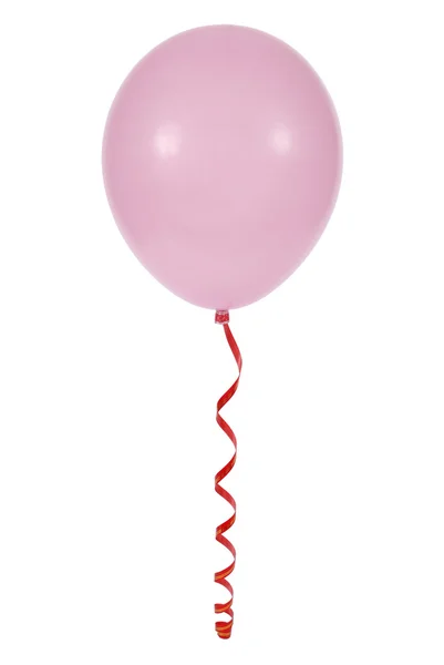 Balão isolado sobre fundo branco — Fotografia de Stock
