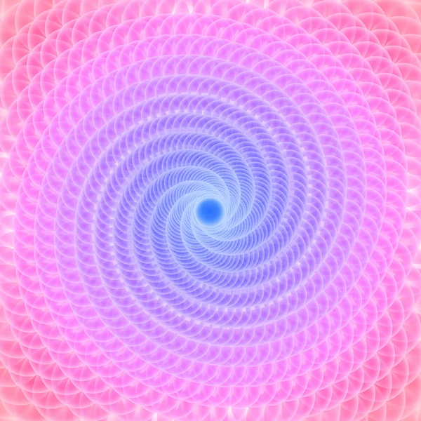Спираль разноцветных шариков — стоковое фото