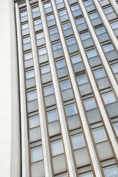 stock image Abstract crop of office skyscraper