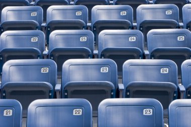 Plastic seats clipart