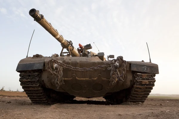 Merkava mk 4 baz hlavní bojový tank — Stock fotografie