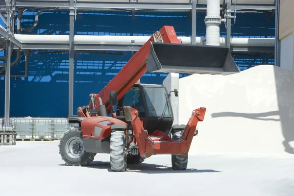 stock image Red tractor