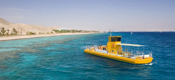 stock image Yellow boat