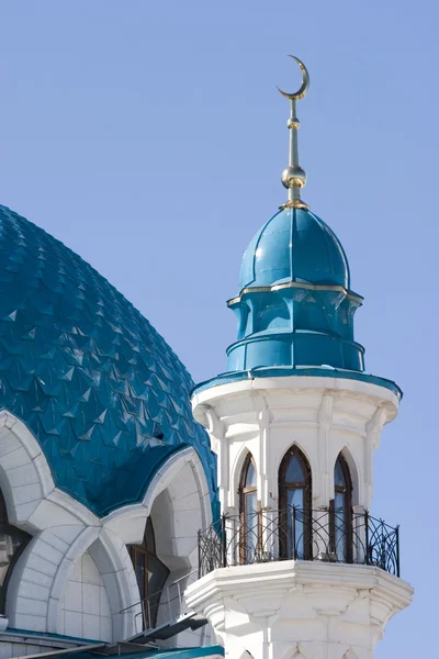 Minarete de la mezquita de Qolsharif / Kazán — Foto de Stock