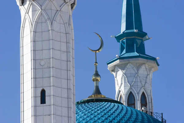 Minarete de la mezquita de Qolsharif / Kazán — Foto de Stock
