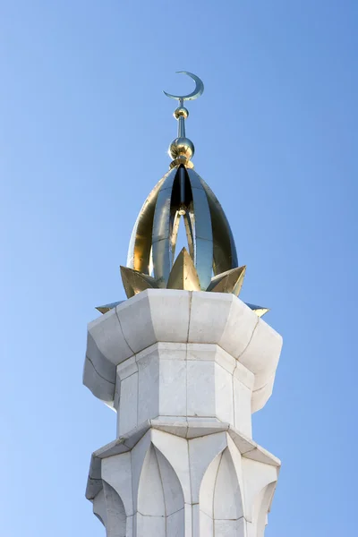 Qolsharif mosque gold minaret/ Kazan — Stock Photo, Image