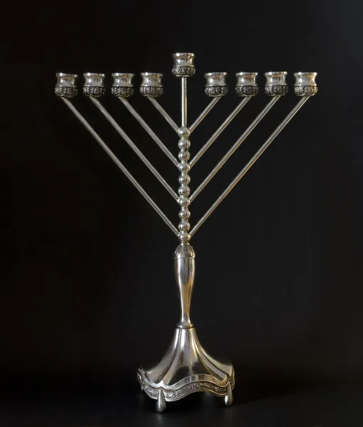 Menorah Hanukkah — Foto de Stock