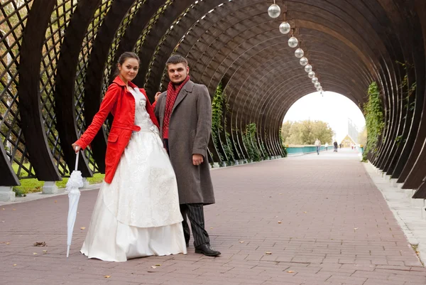 stock image Couple bride groom wedding