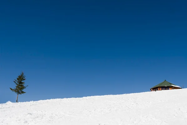 Stock image Alone house in the winter