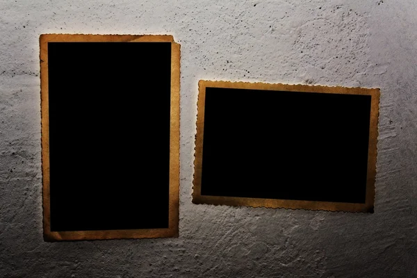 Photoframe on the wall. — Stock Photo, Image