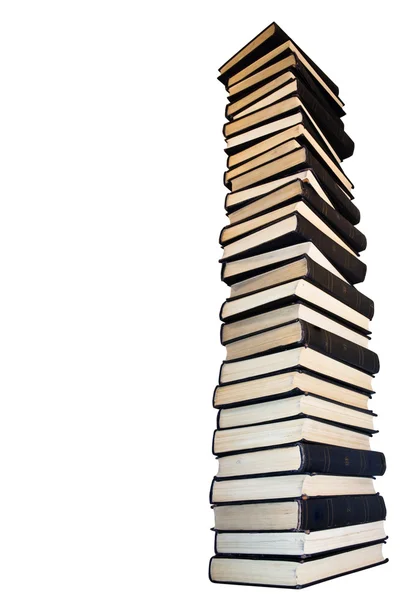Tower from old books. — Stock Photo, Image