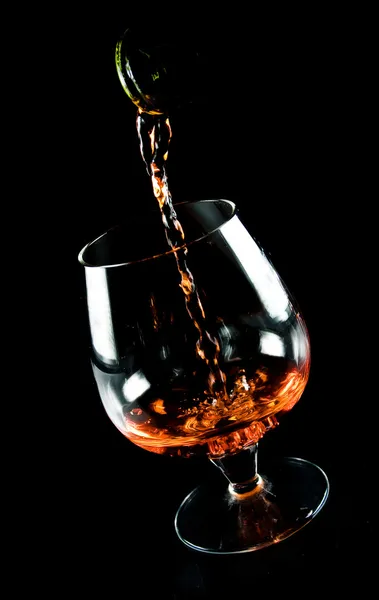 Bicchiere di cognac Foto Stock Royalty Free