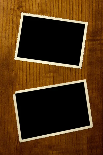 Photoframe of an empty photo. — Stock Photo, Image