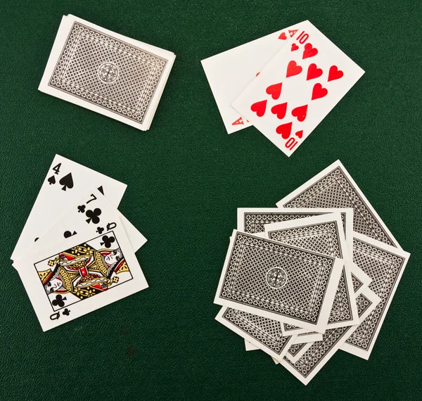 Het beeld van speelkaarten — Stockfoto