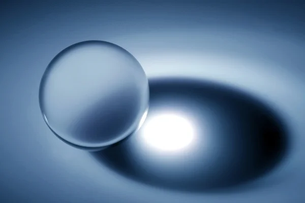 ガラス透明な球 — ストック写真