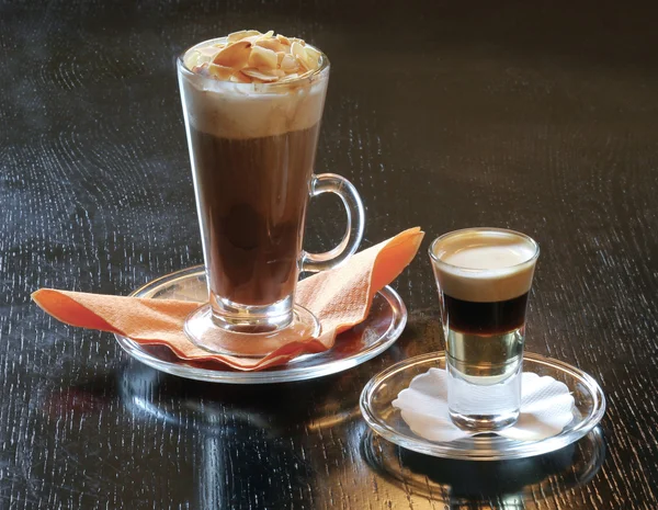 Café com álcool — Fotografia de Stock