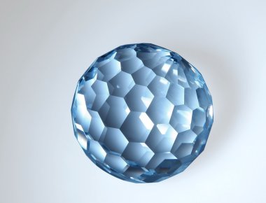 Magic cut sphere clipart