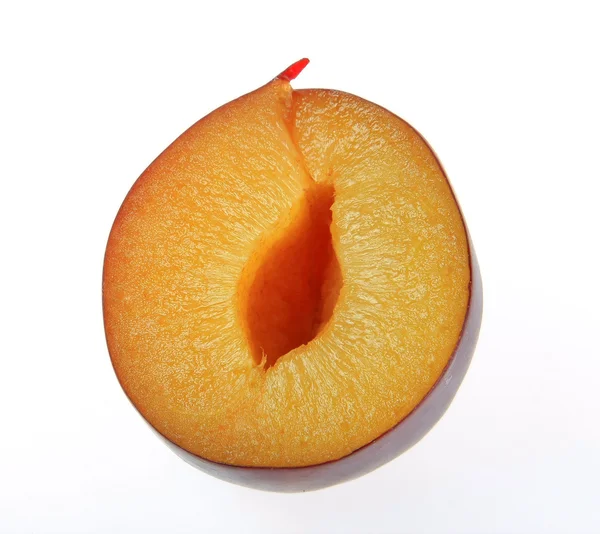 Juicy ripe plum — Stock Photo, Image