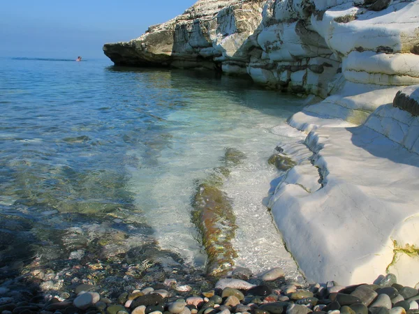 Sahil taşlara — Stok fotoğraf