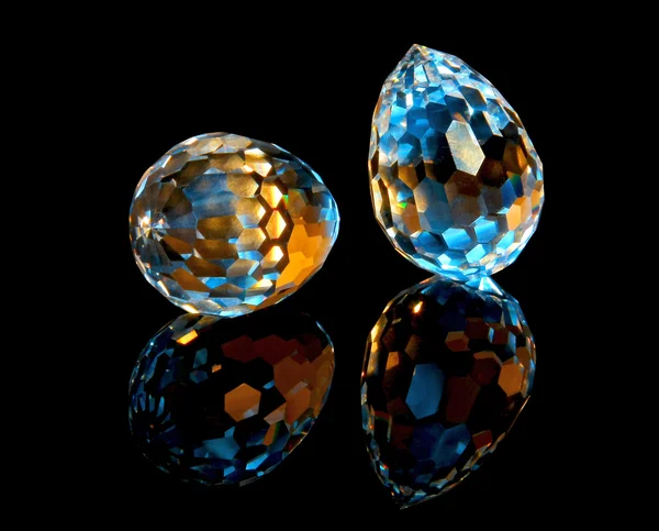 Magia cięte kryształy — Zdjęcie stockowe