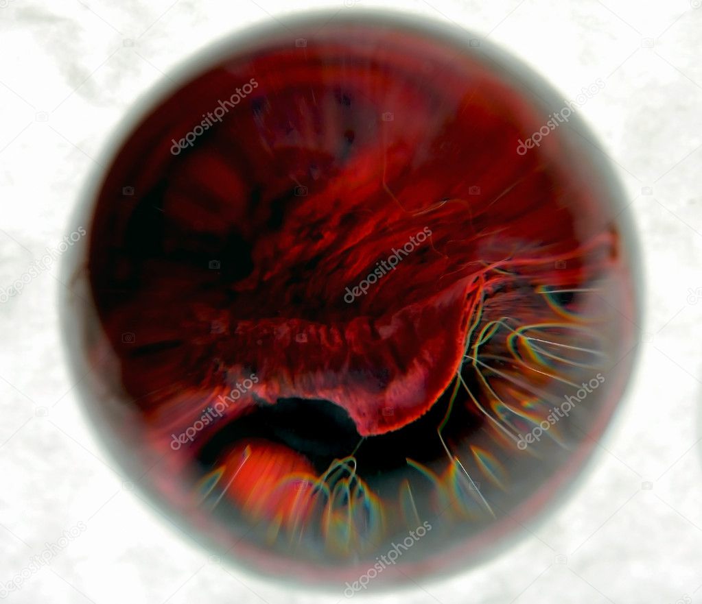 Glass transparent sphere